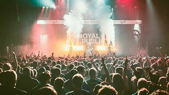 Royal Republic live 2014