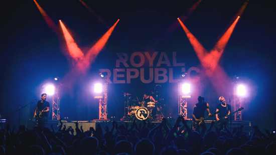 Royal Republic live 2014